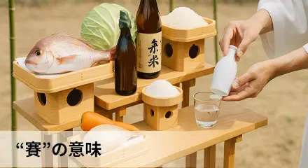 お賽銭の起源と“賽”の意味